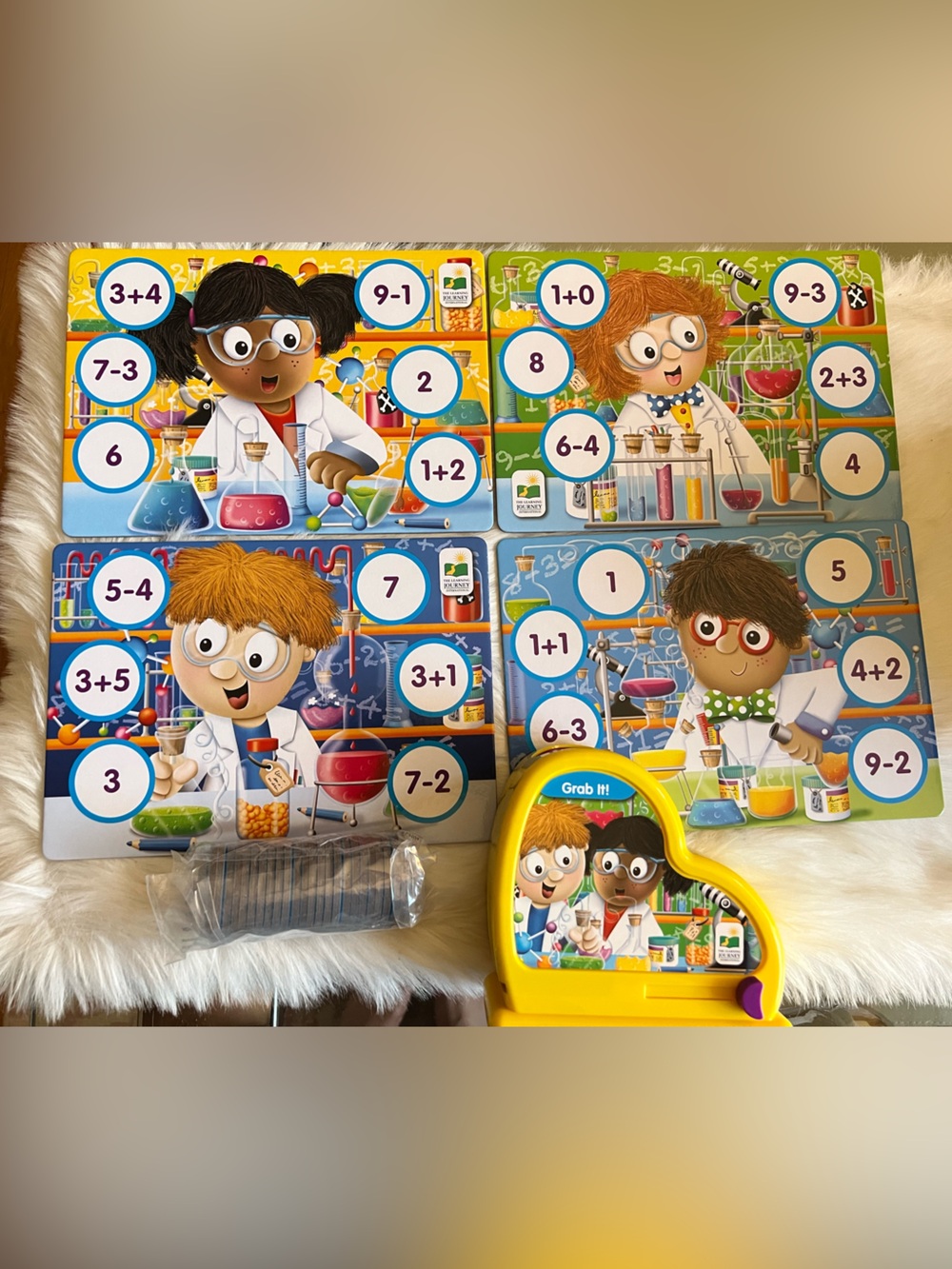 Learning journey Kids Math adding and subtracting game